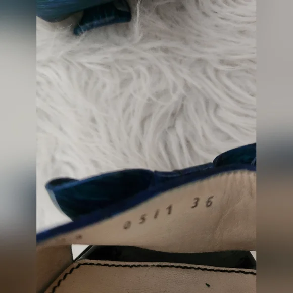 YSL Blue Bow Heels - Picture 8 of 9